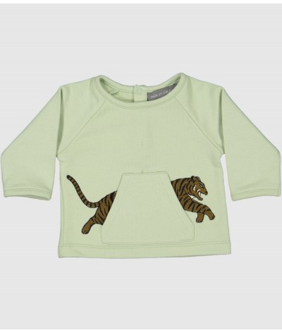 Baby sweatshirt Tiger Pocket
